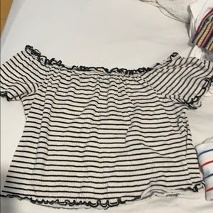 Stripped crop top